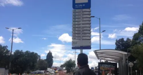 PARADERO SITP AVENIDA CALLE 26  115A05